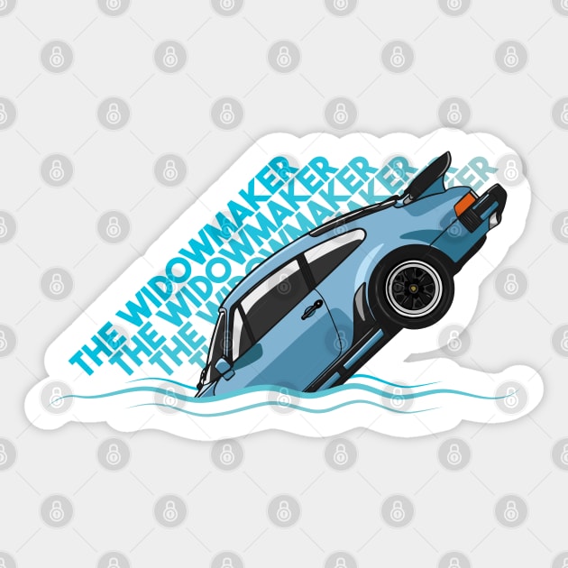 The Widowmaker Sticker by HSDESIGNS